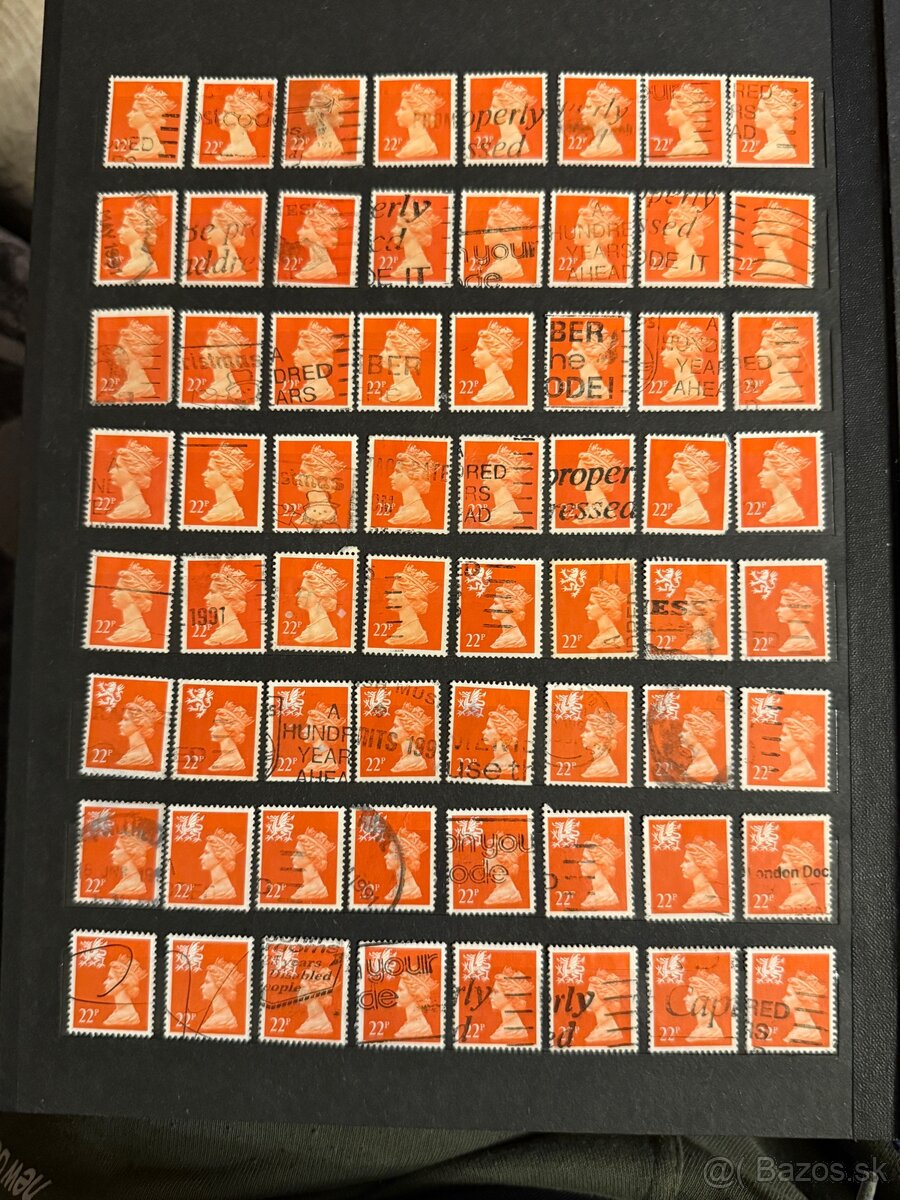 Predám staré poštové známky - 4