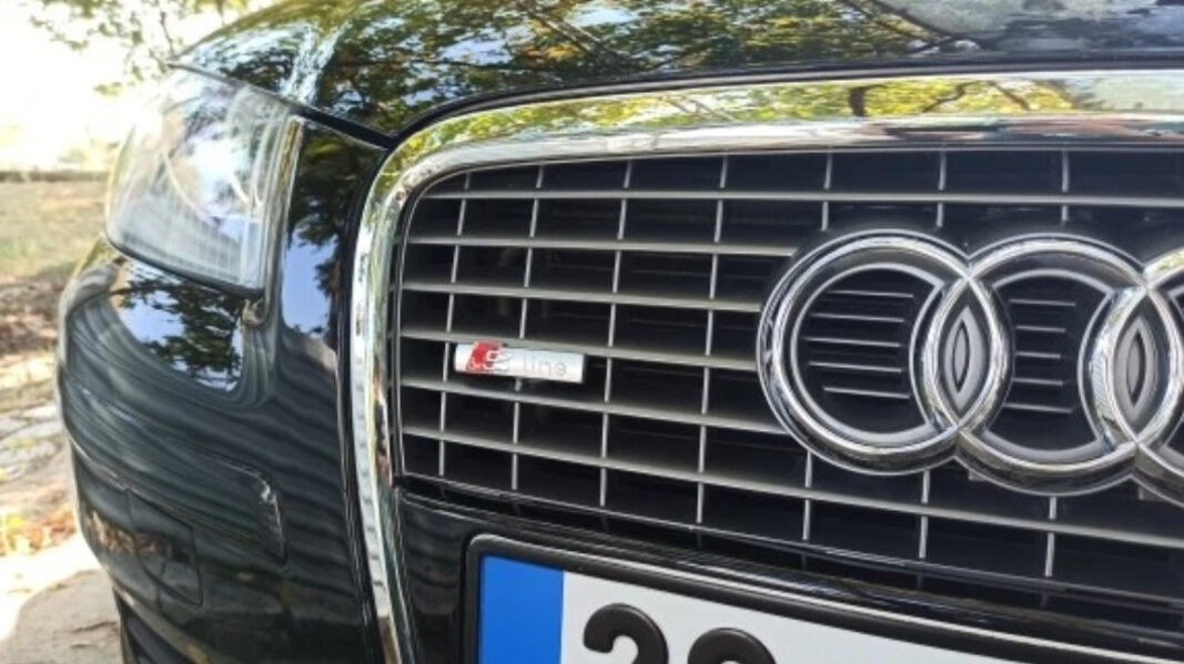 Cierne a sive Napisy S-LINE pre AUDI - 4