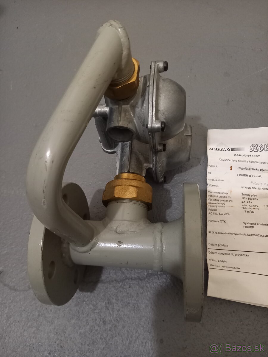 Domový regulátor plynový Fisher,kotol,prothermm - 4