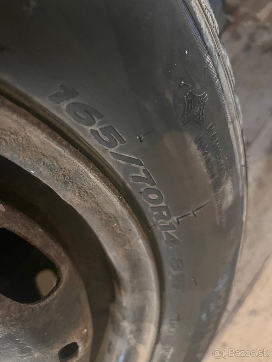 Sada kolies 165/70r14 - 4