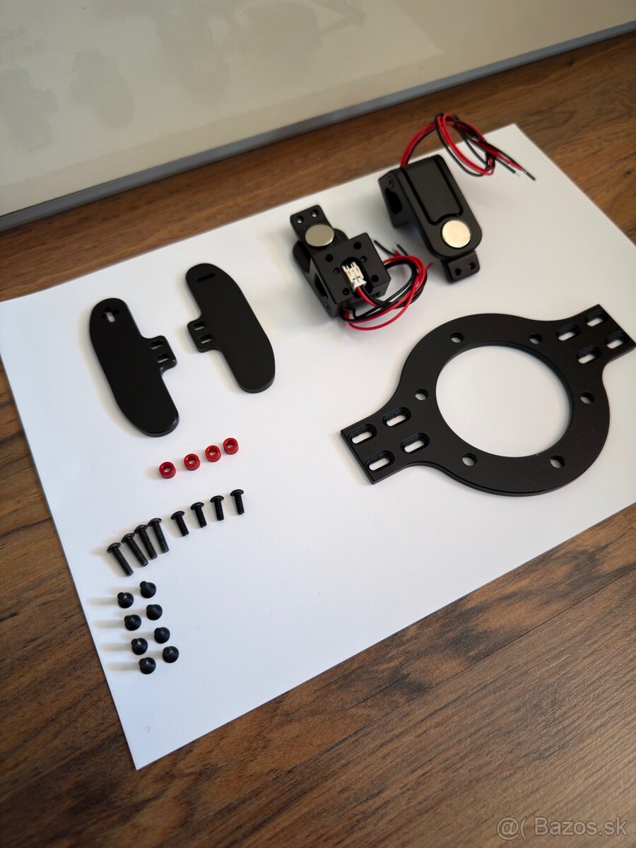 Magnetické pádla na volant - 4