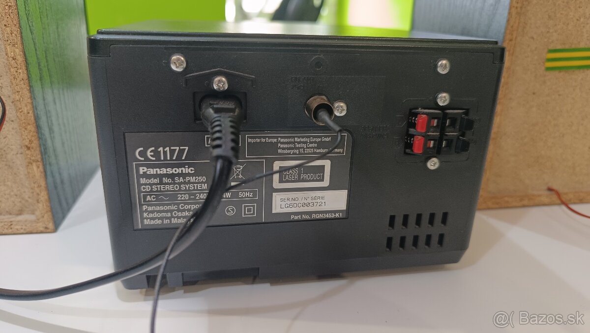 mikrosystém Panasonic SA-PM250 - 4
