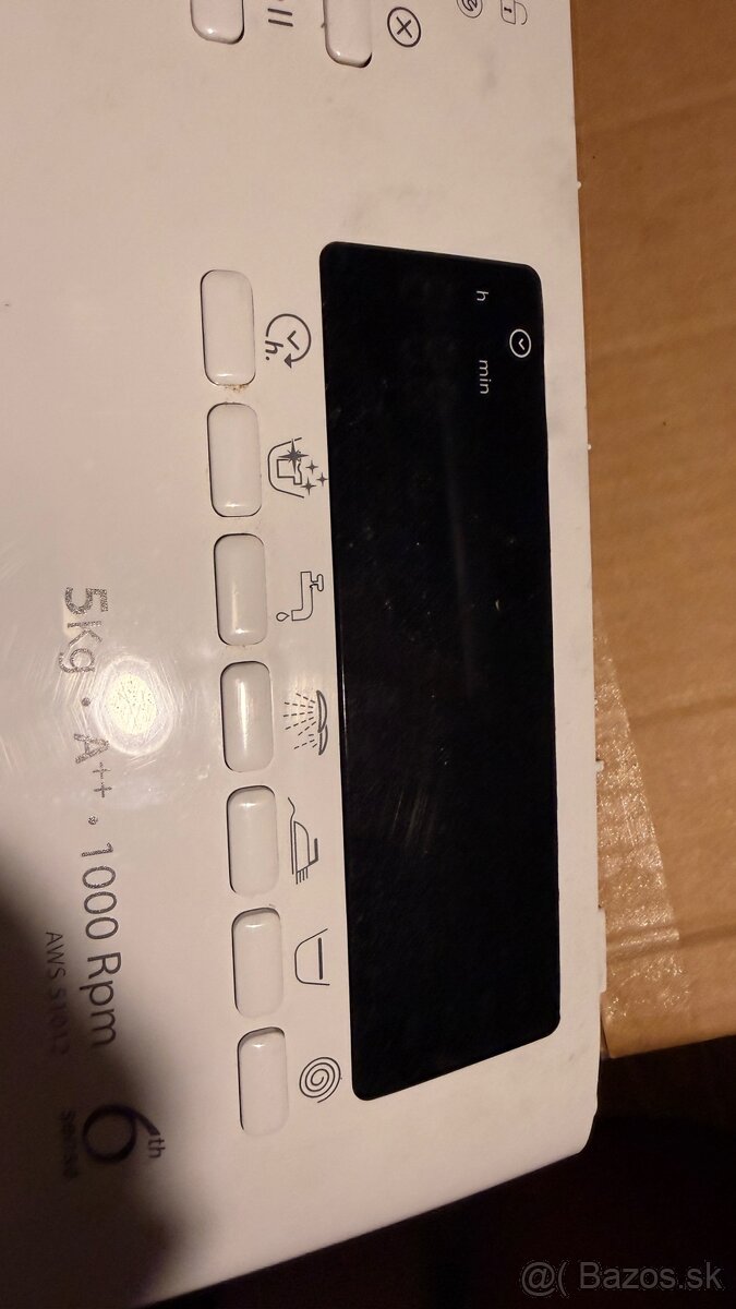 ovládací panel Whirlpool AWS 51012 – plne funkčný - 4