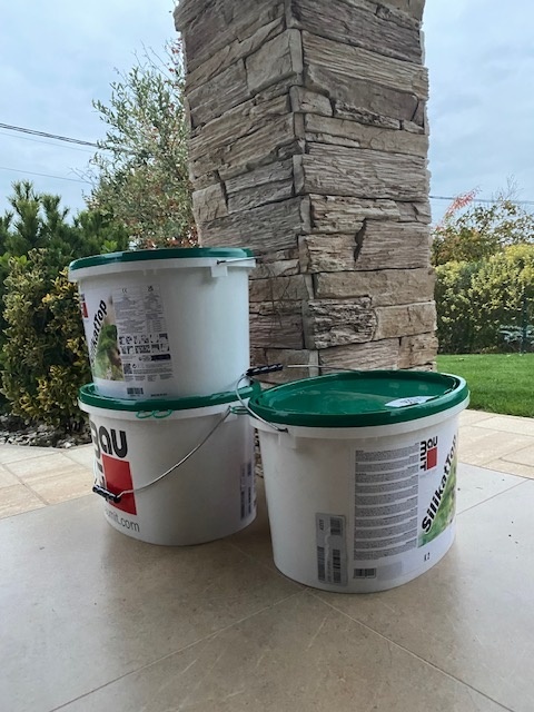 Baumit Silikat TOP - biela silikátová fasádna omiekta - 4