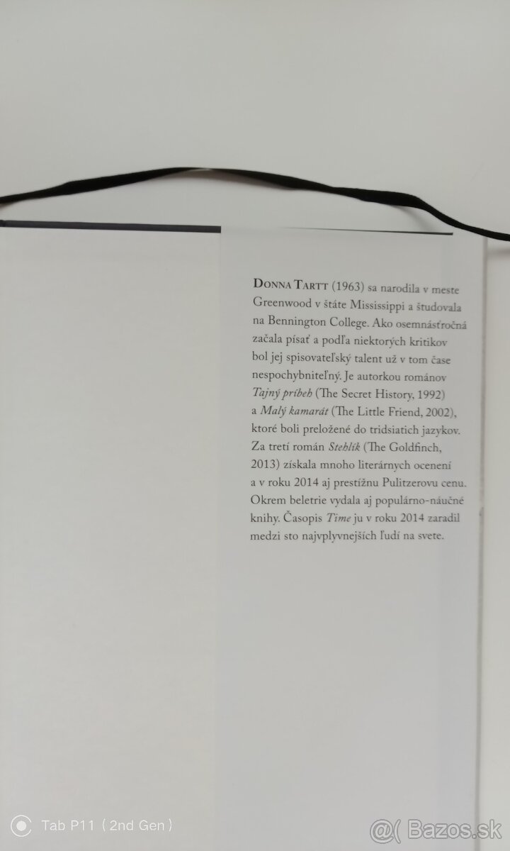 Donna Tartt - Stehlík - 4