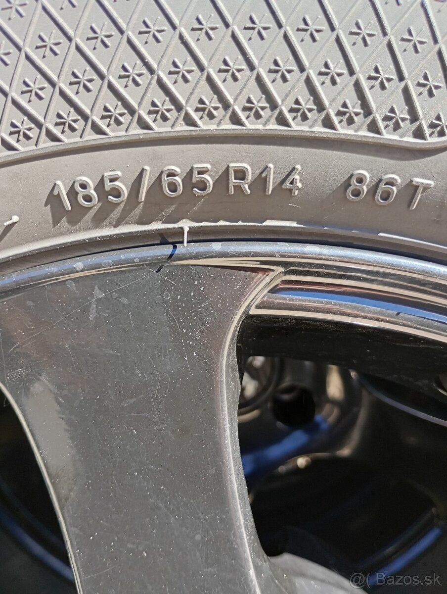 Predám Zimnú Sadu Kolies na Peugeot, Citroen.Pneumatiky Kleb - 4