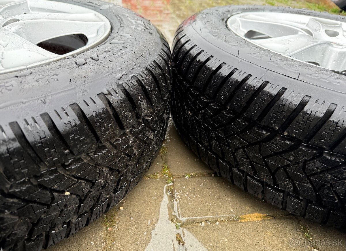 Volkswagen Alu zimná sada 5x112 Dunlop 215/60 R16 99 H - 4