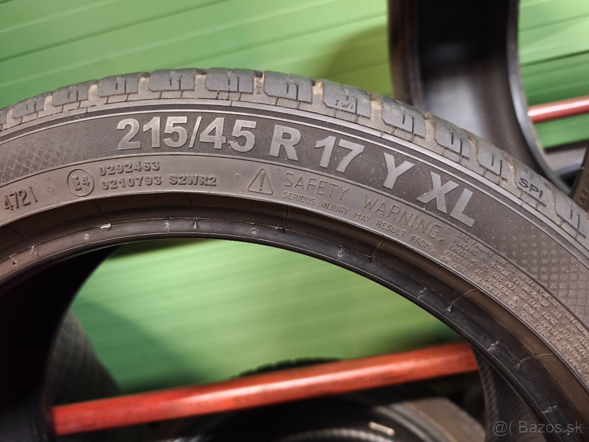 215/45 r17 letné pneumatiky - 4