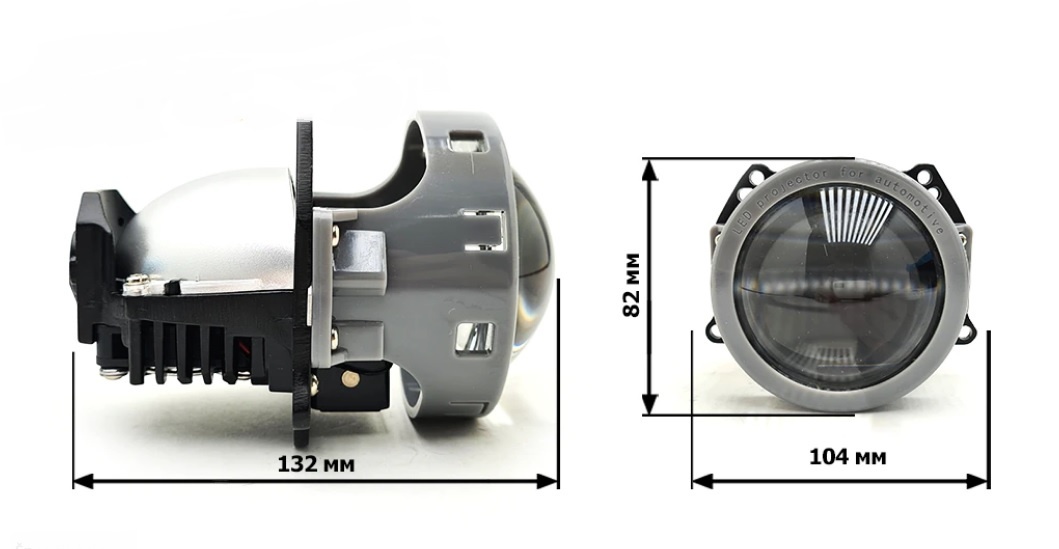 Bi-LED projektory A3 max 50W 6000k - 4