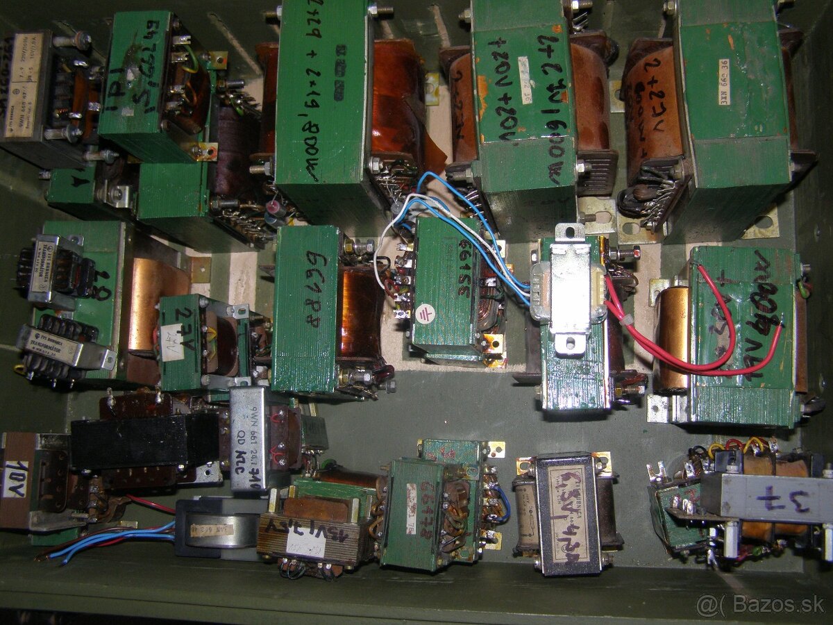 Transformátory výstupné aj sieťové,zosilňovače 120W... - 4