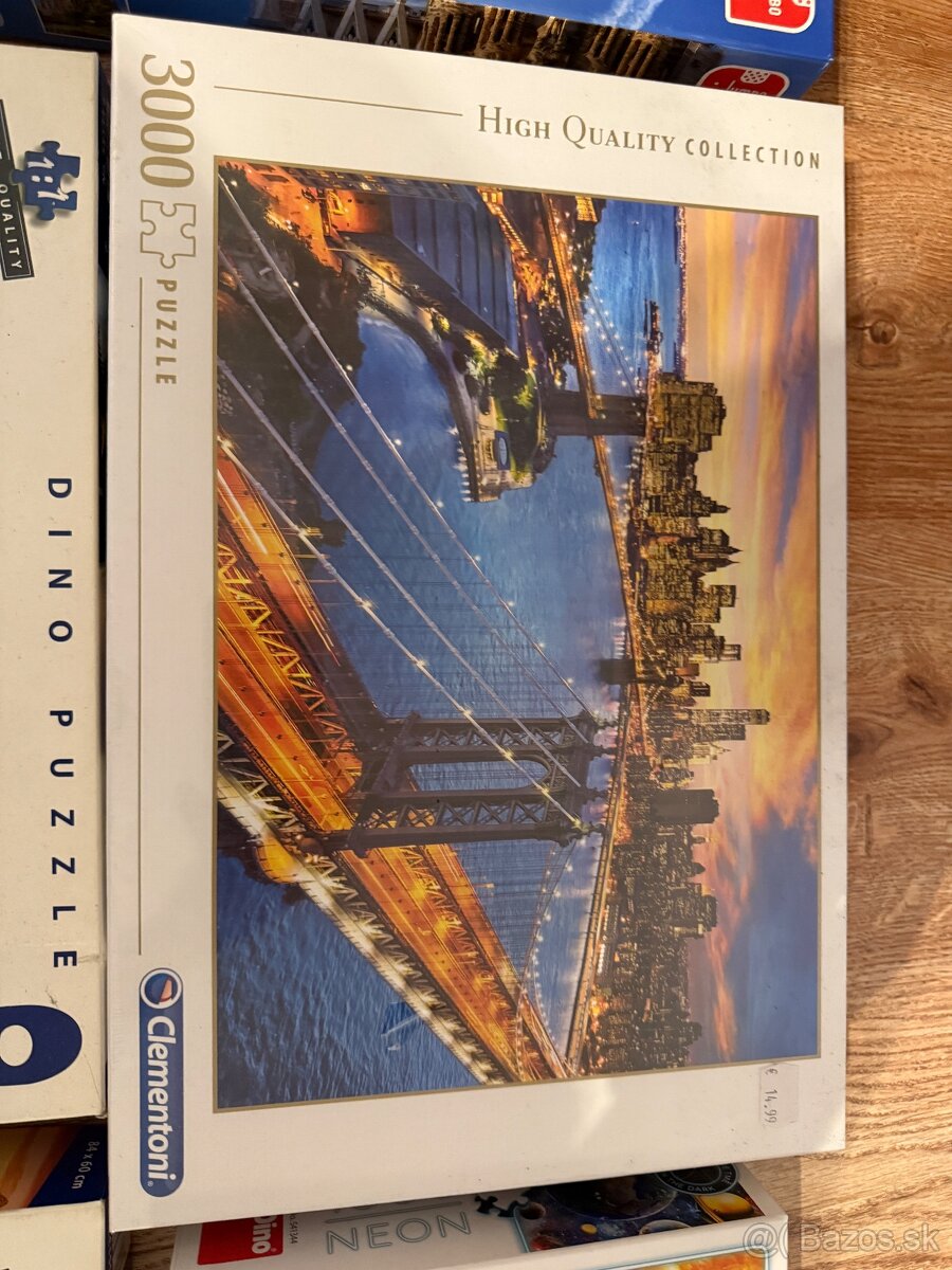 Puzzle 1000, 1500 a 3000 - 4