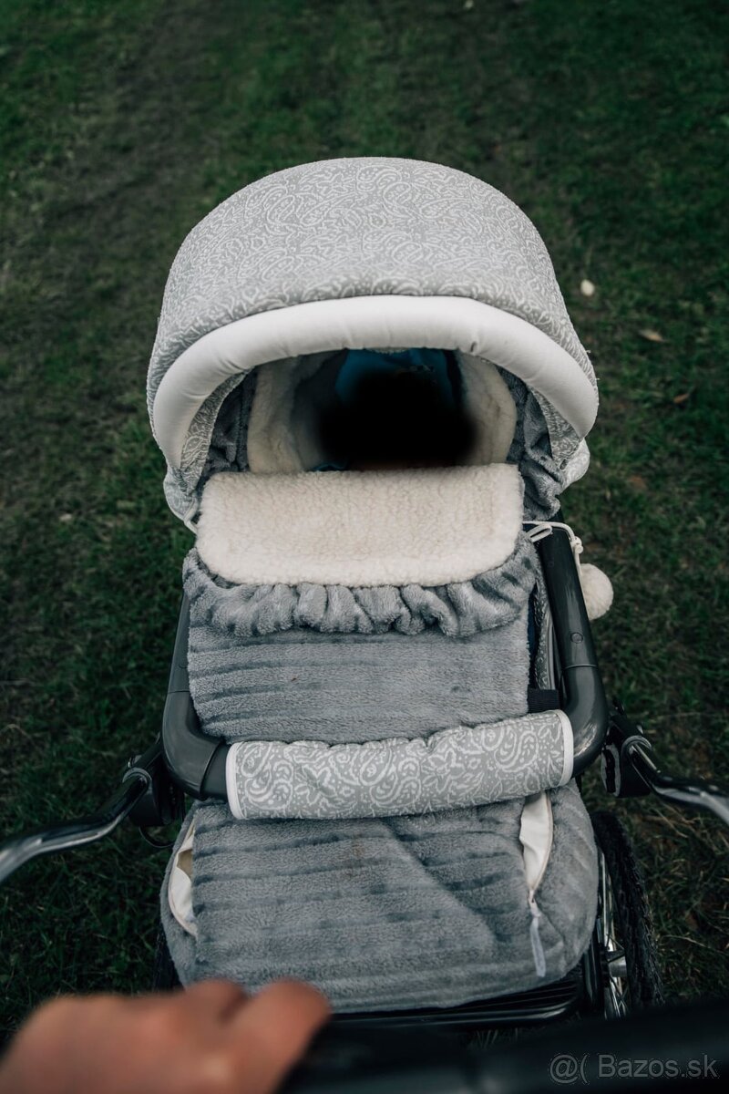 Kvalitný veľký dizajnový kočiar - 4