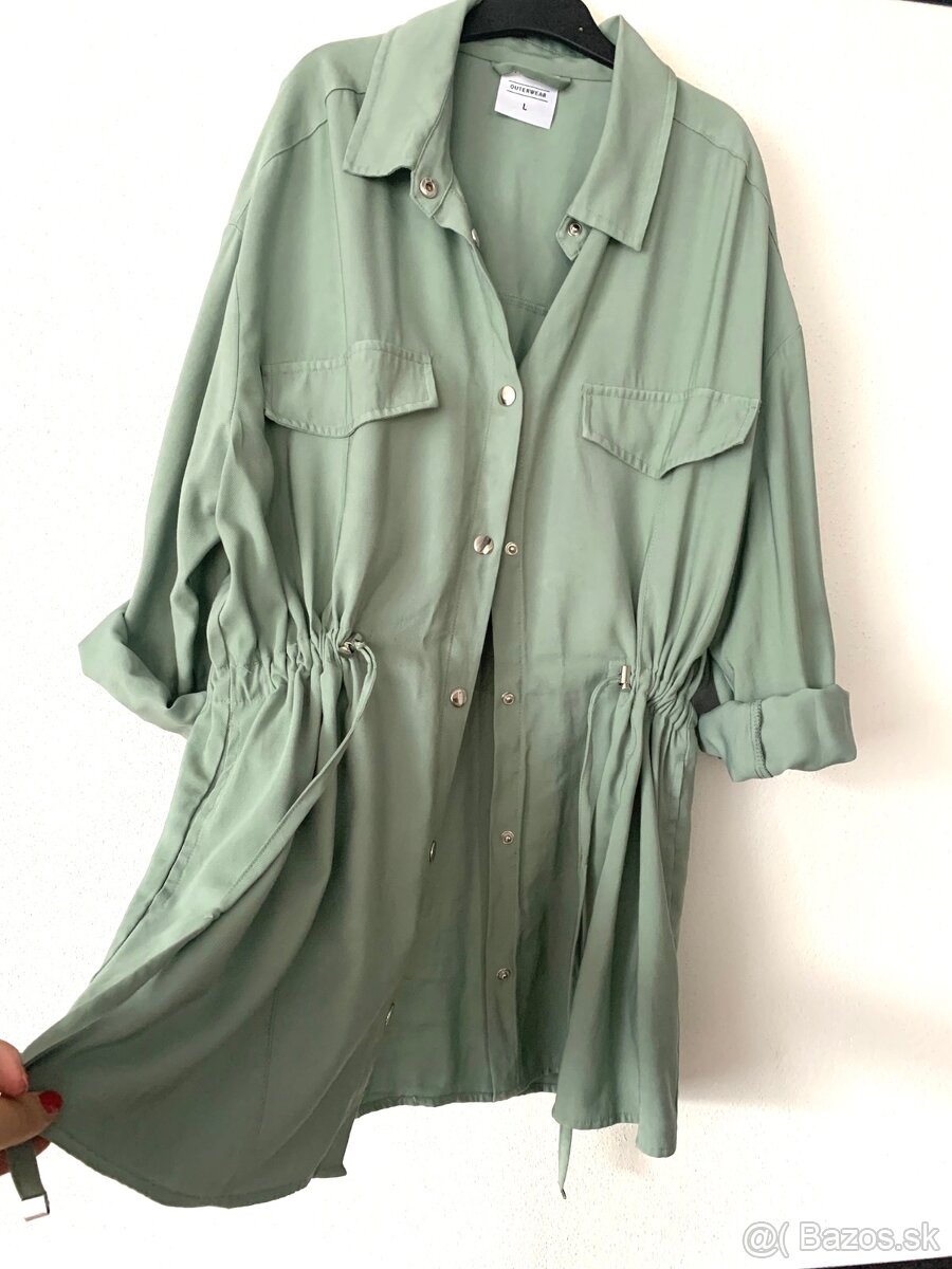 Zelený kardigán - 4