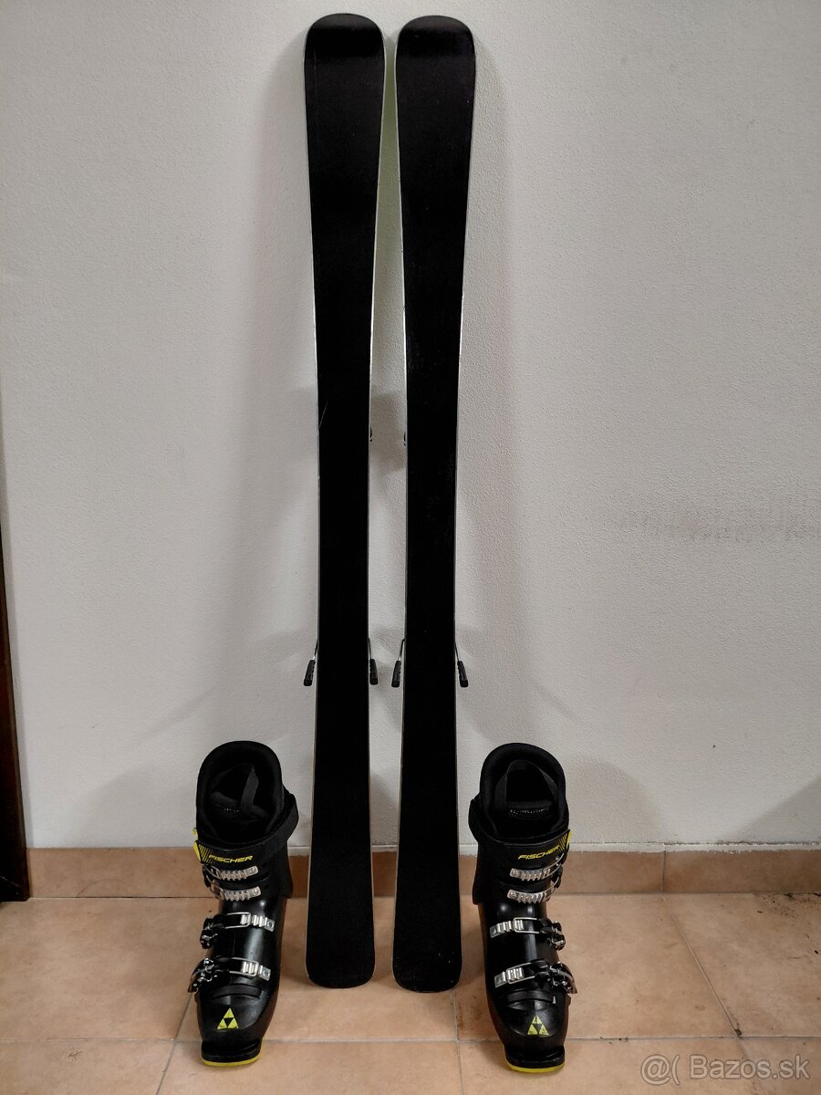 Lyže elan 130cm+ Lyžiarky velkosť 38 - 4