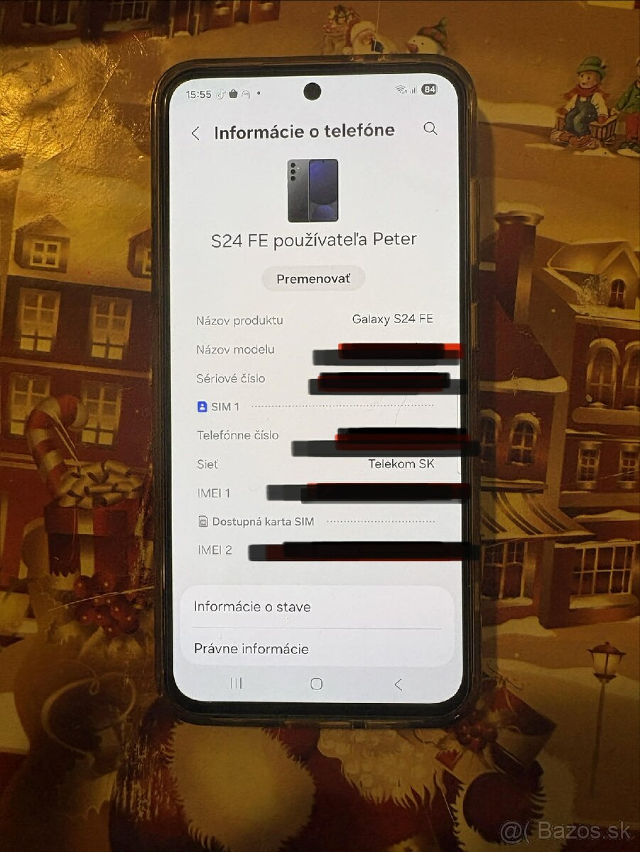 Telefón Samsung s24fe vo výbornom stave - 4