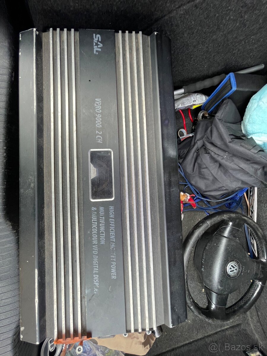 Predám Subwoofer 15” + zosik do auta - 4