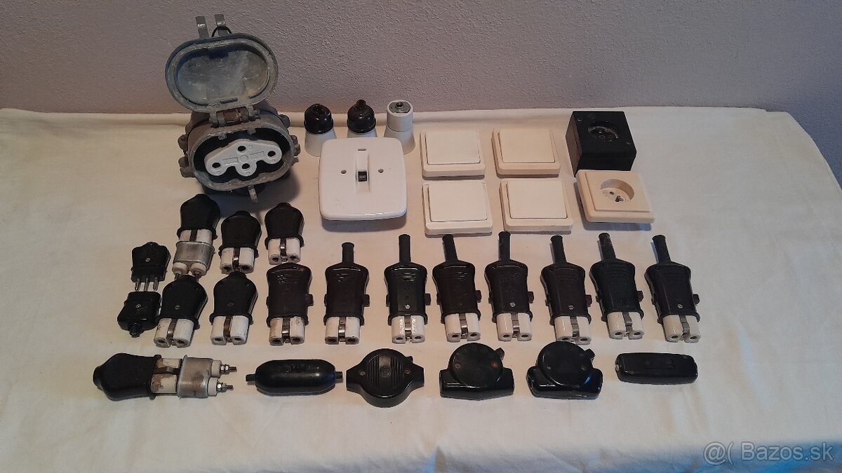 Stare.retro.zastrcky,vypinace.prepinace - 4