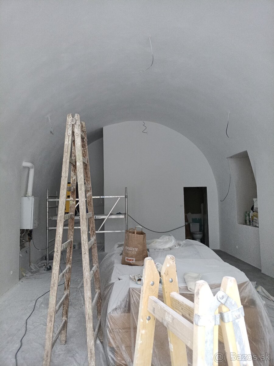 Dekoračné omietky, strojové maľovanie interiérov - 4