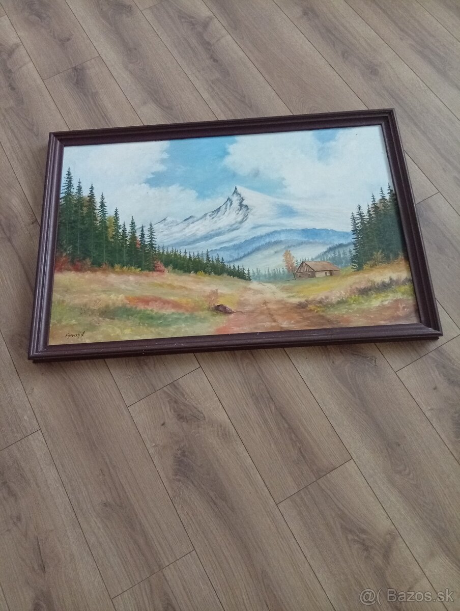 Predám pekný maľovaný obraz - 4