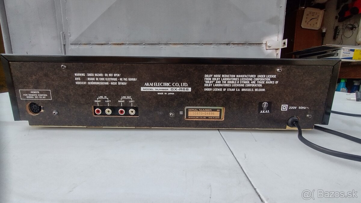 Predám Akai Casette Deck GX-R66. - 4