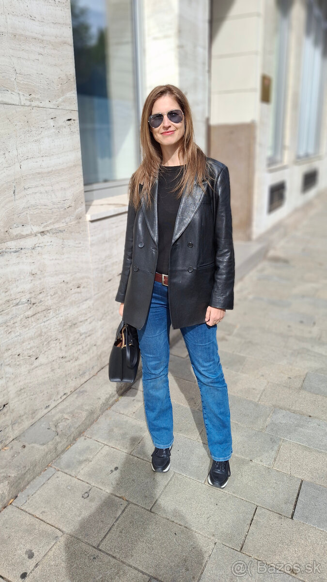 kožená bunda DKNY - 36 - 4