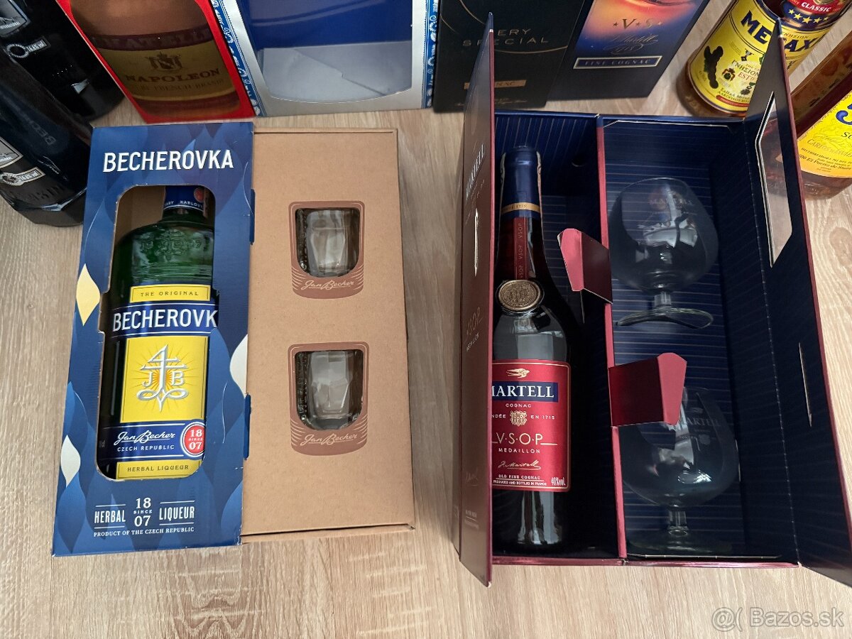 Predám rôzny alkohol: Tatratea, Metaxa, Martell, Hennessy.. - 4