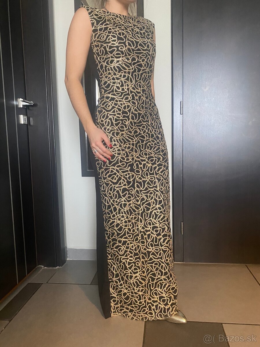 Spoločenské šaty + kabelka - 4