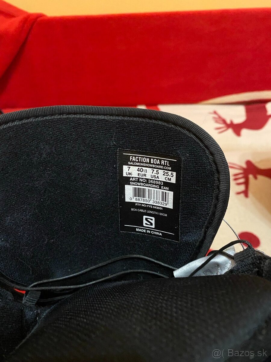 Predaj snowboard 124+Topanky - 4