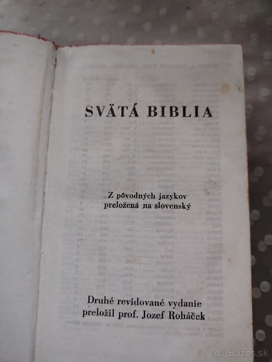Svätá Biblia - 4