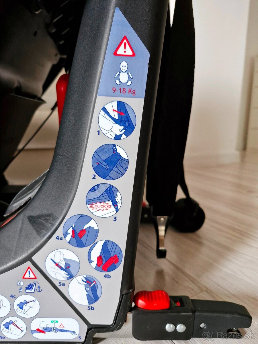 Chicco Autosedačka X-Pace Isofix 9-18 kg - 4