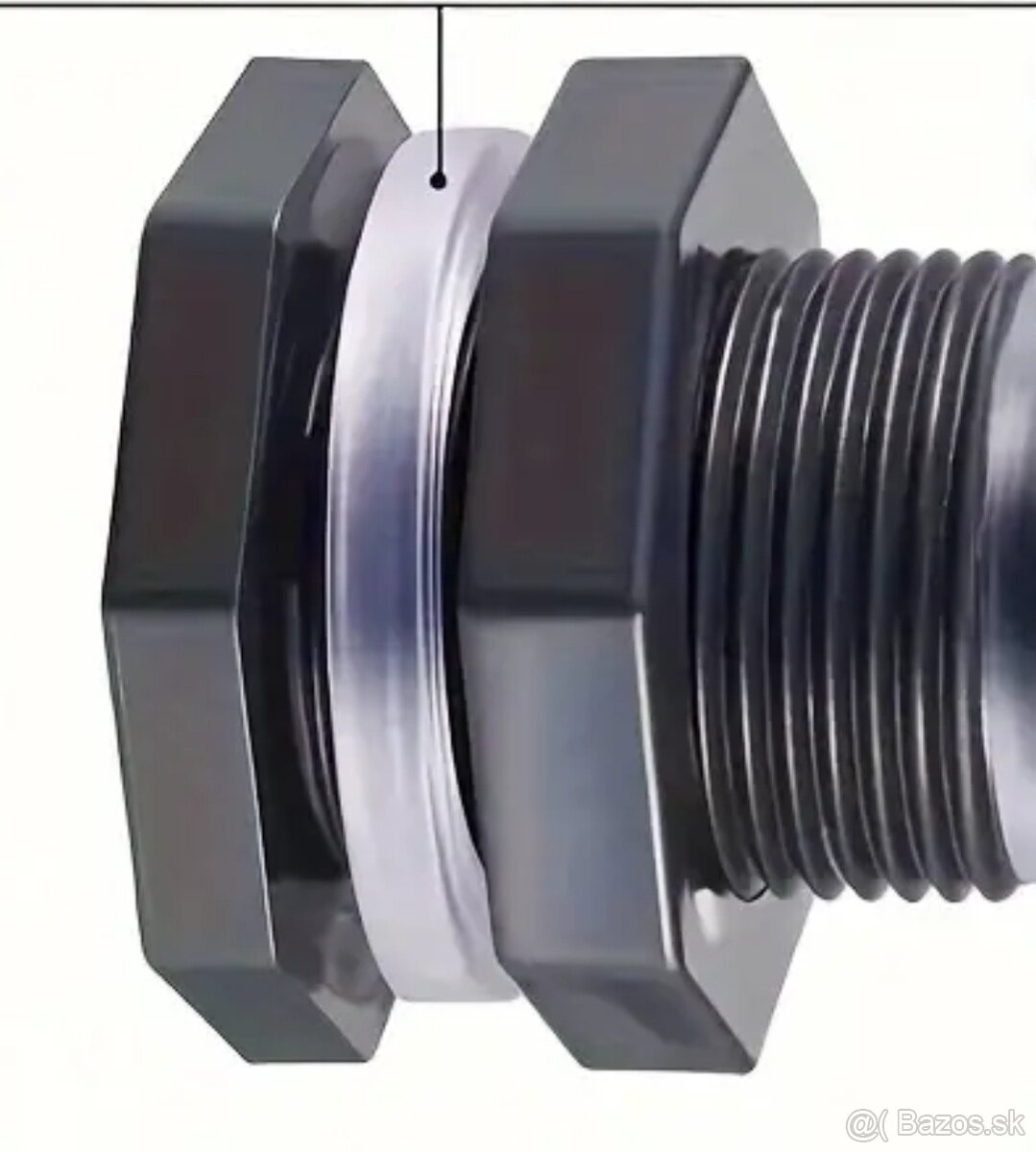 adaptér na IBC a daždové sudy s ventilom 3/4""col - 4