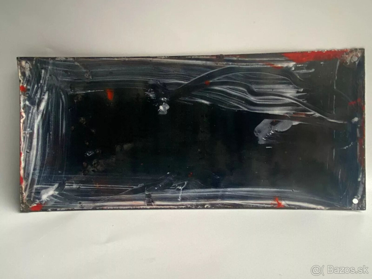 veľmi vzácna smaltovaná ceduľa s parným liehom a likérom, st - 4