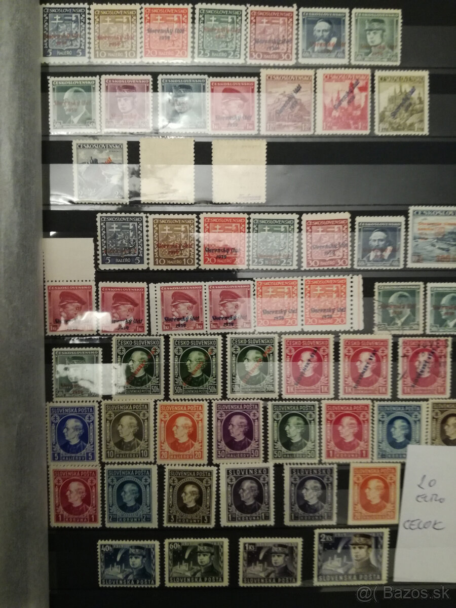 SŠ znamky 39-45 čiste bez nalepky - 4