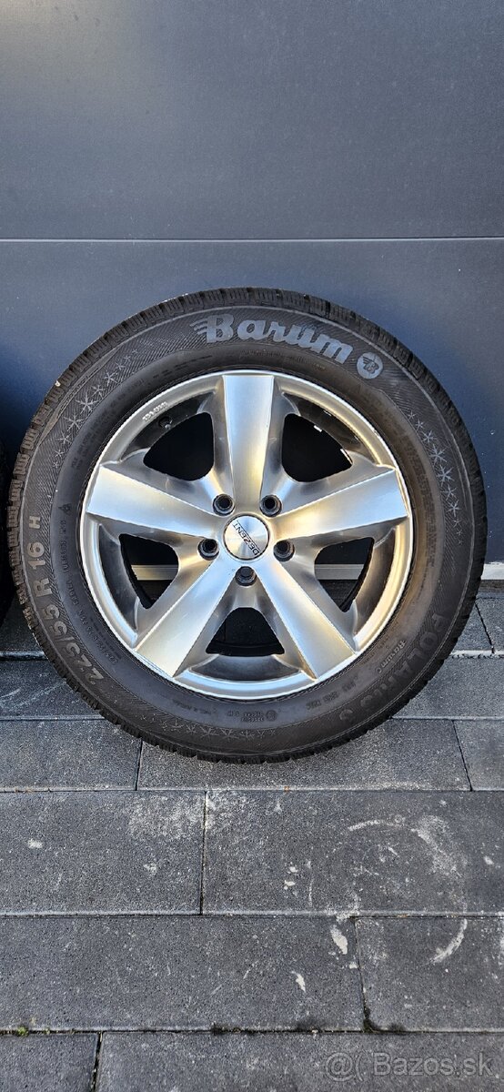 Zimna sada kolies 225/55 7J R16 5x110 Opel - 4