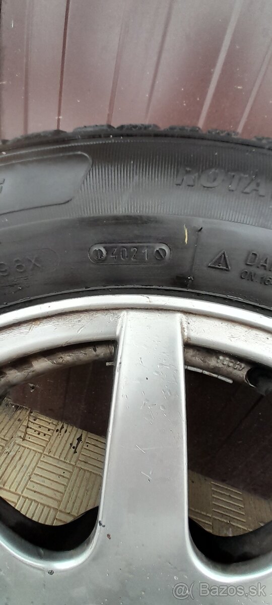 Zimné pneumatiky +disky - 4
