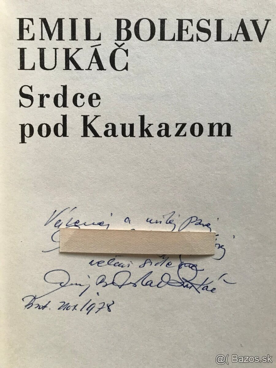 Poezia s venovanim, podpisom - 4