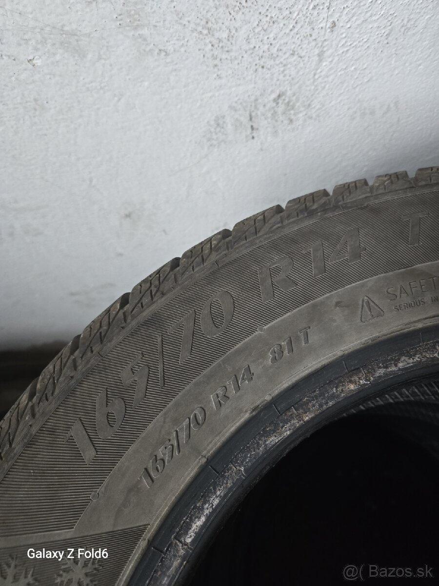 Zimne pneu 165/70 r14 - 4