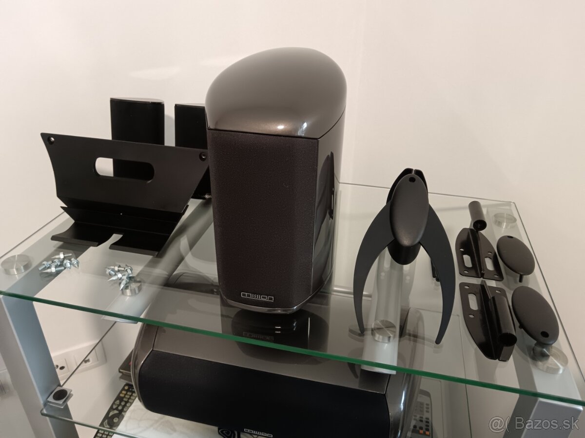 Sada reproduktorov Mission Elegante E80, E8C 4.0 5.1 6.1 - 4