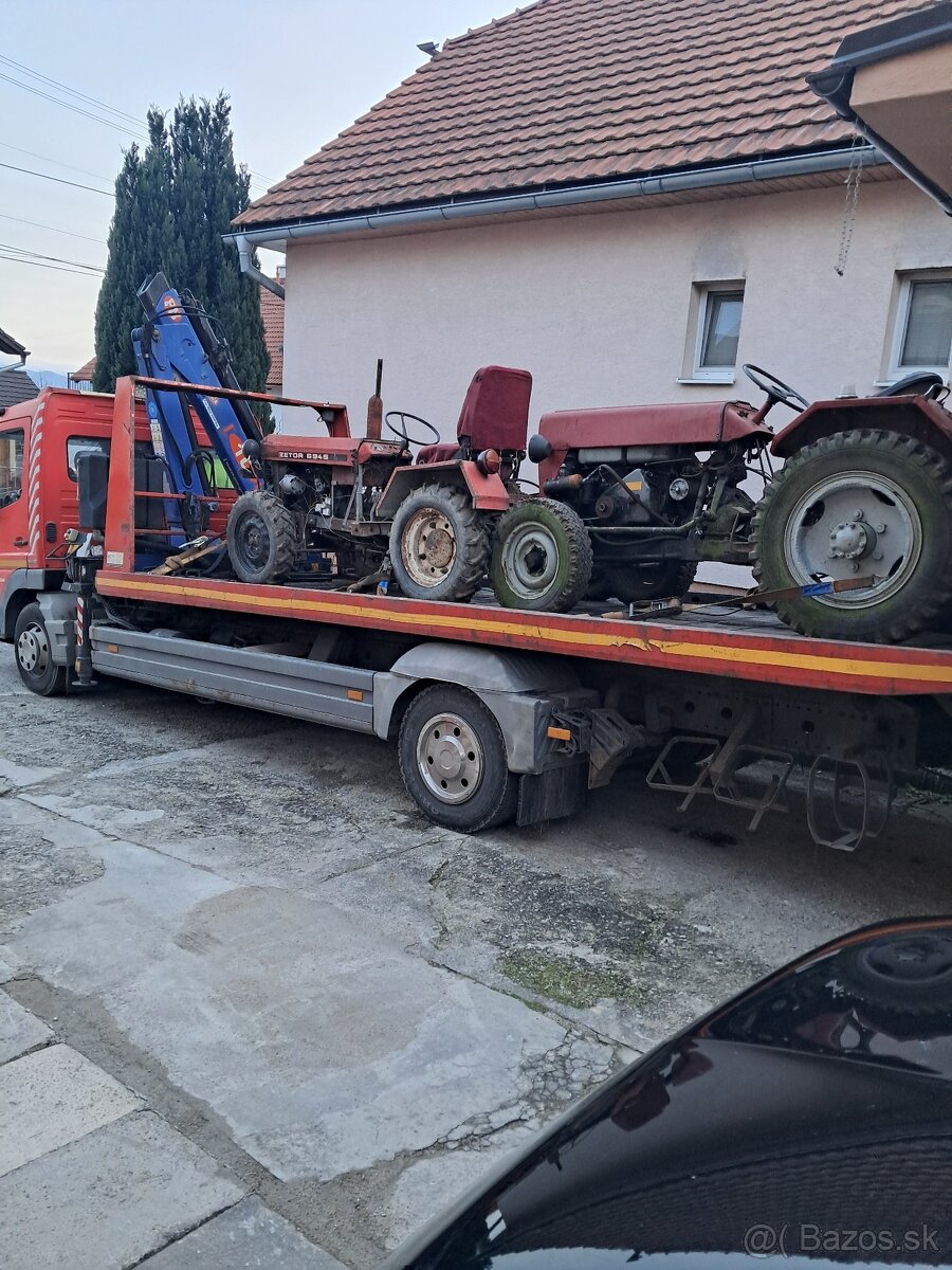 Odtahova sluzba,prevoz techniky,hydraulicka ruka. - 4