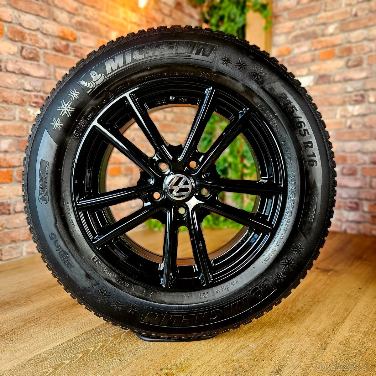 Alu R16 5x112 pre VW Tiguan / Audi Q3 + zimné 215/65 R16 - 4