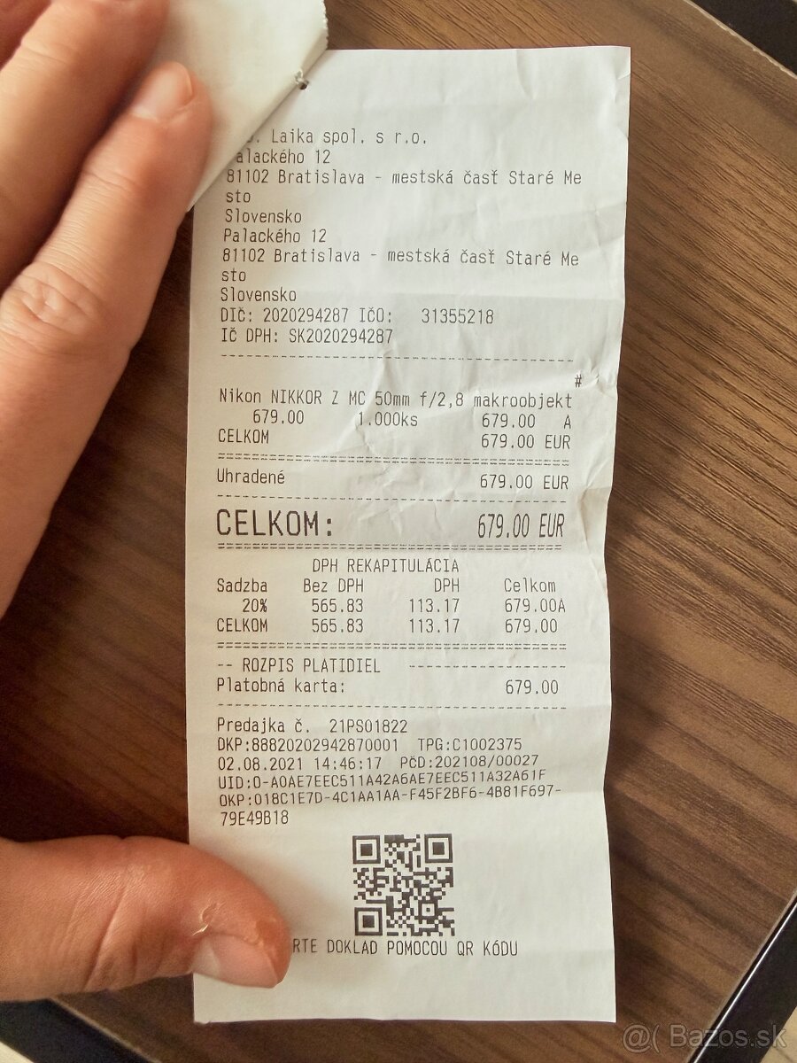 Nikon Nikkor Z MC 50mm f/2.8 - 4