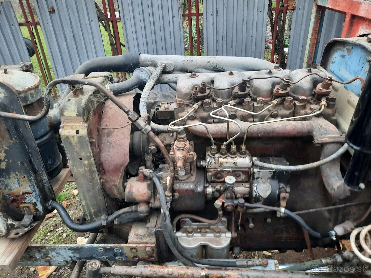 Zetor 5748 s manzetovým predkom - 4