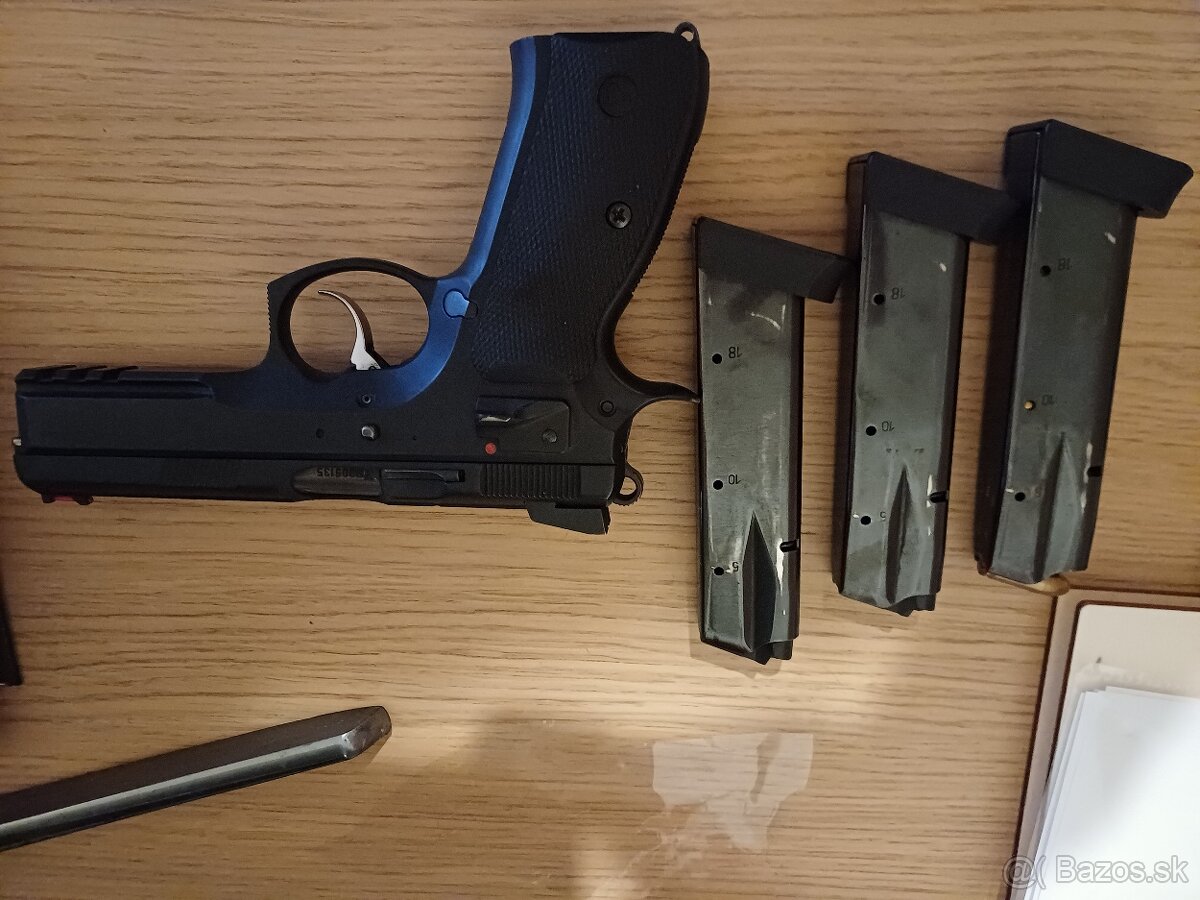 Predám pištoľ CZ SP 01 shadow - 4