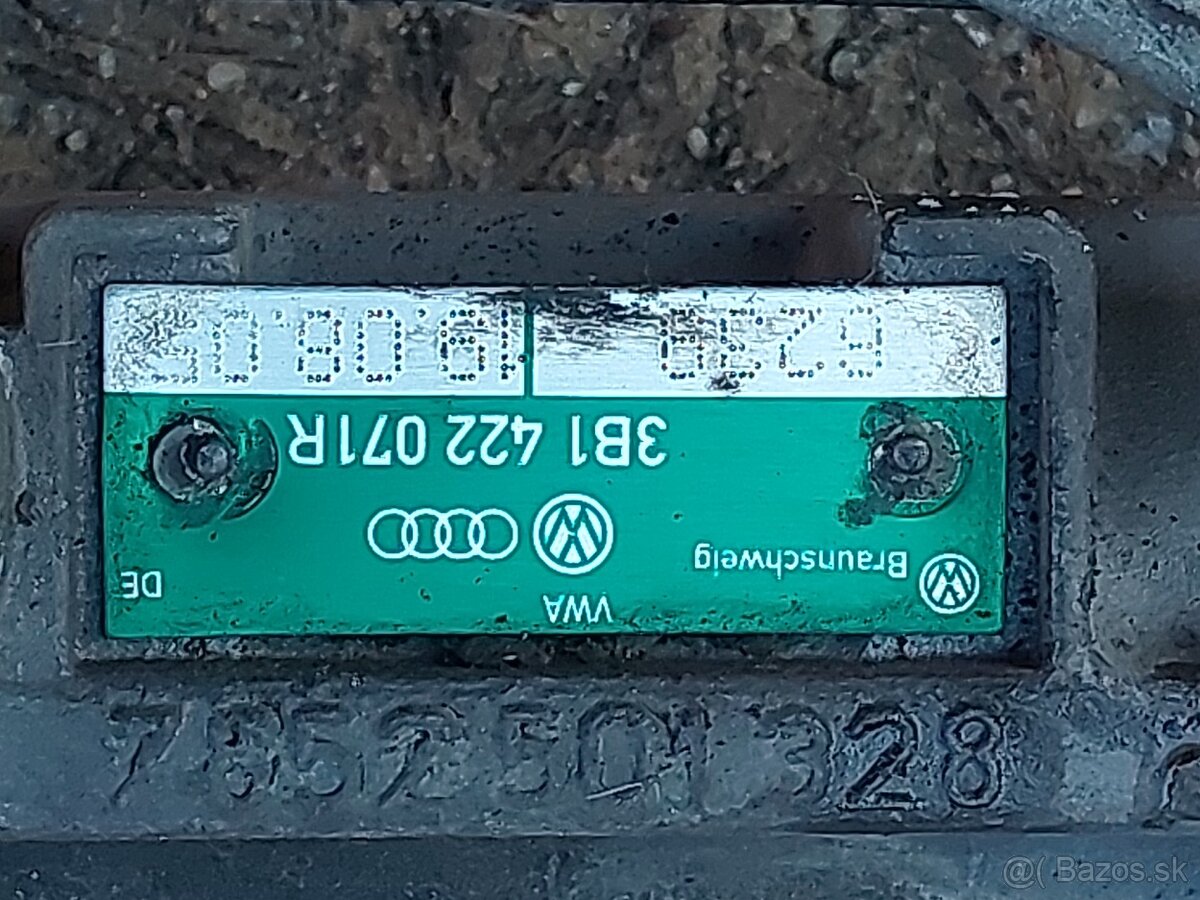 servoriadenie Superb 1, Passat b5.5 - 4