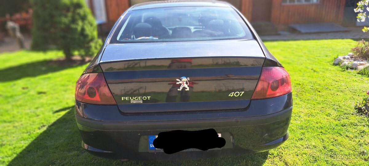 Predám peugeot 407, 1.6HDI - 4