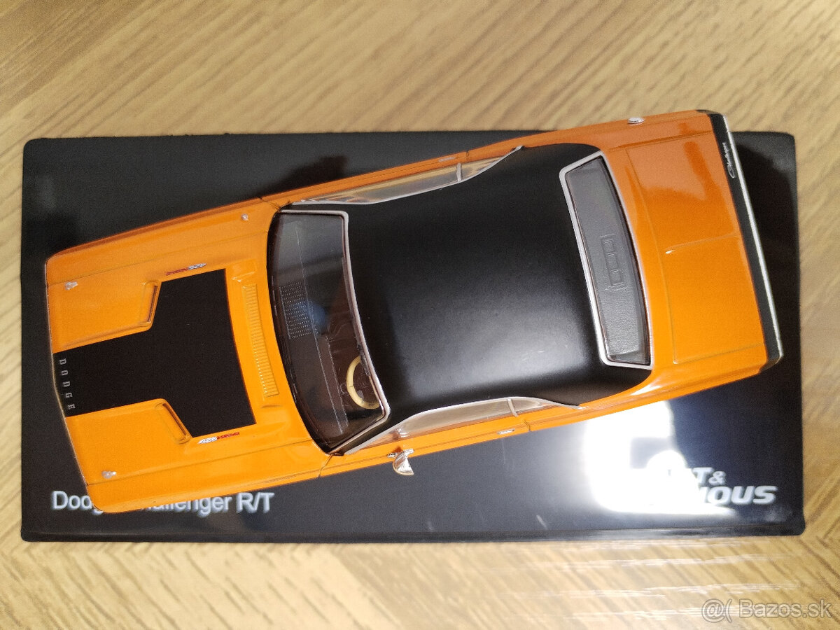 Predám model Dodge Challenger R/T 1:43 Fast & Furious - 4