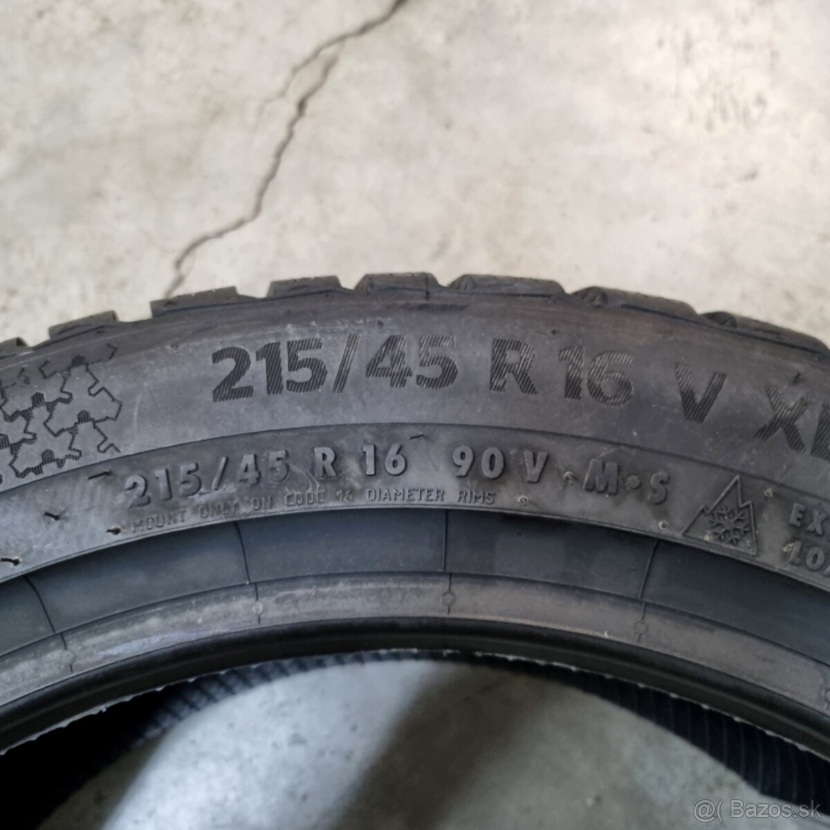 Zimné pneumatiky 215/45 R16 CONTINENTAL - 4