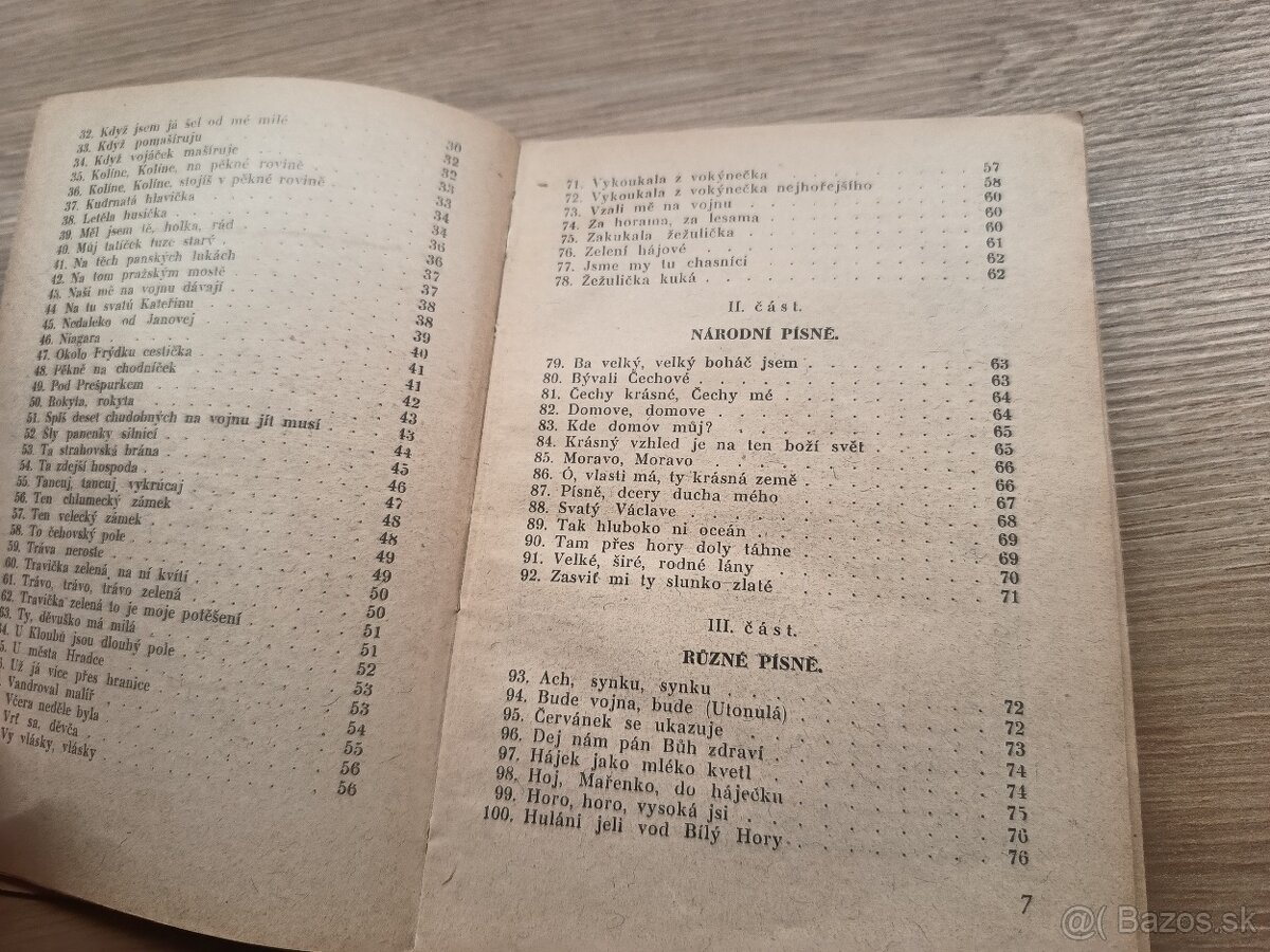 Služební kniha Vládního vojska - Vojenský zpevník 1940 - 4