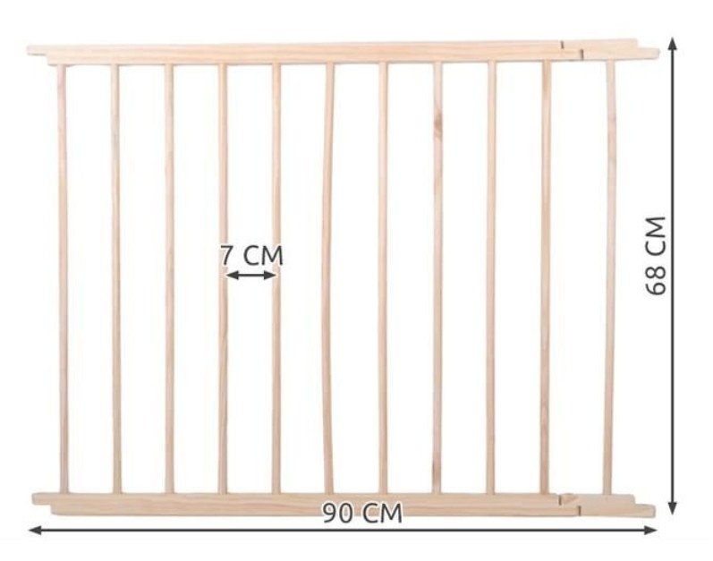 Detska drevena ohradka 8-dielna - 4