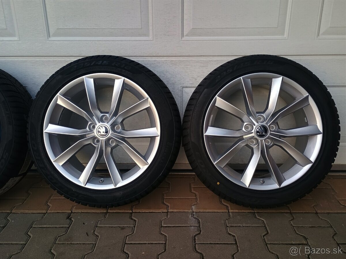 Originálna zimná sada Škoda Superb s pneu 235/45 R18 - 4